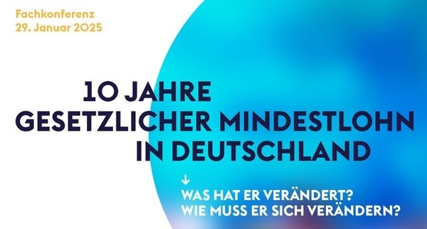 Überschrift der Veranstaltung mit blauer Blase