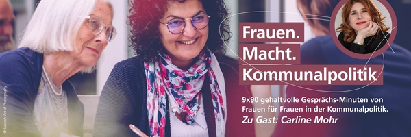 Bild von Carline Mohr zu Gast bei Gesprächsreihe Frauen.Macht.Kommunalpolitik