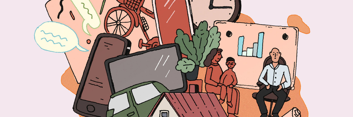 Illustration zum Thema Zeitpolitik