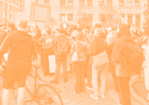 Demonstration am 1. Mai 2025