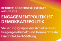 Engagementpolitik ist Demokratiepolitik