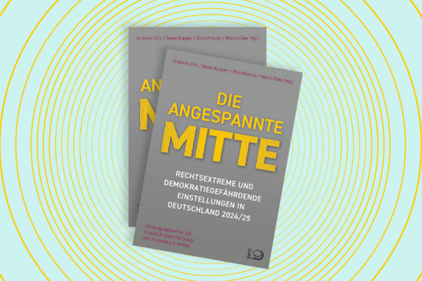Buchcover "Die angespannte Mitte"