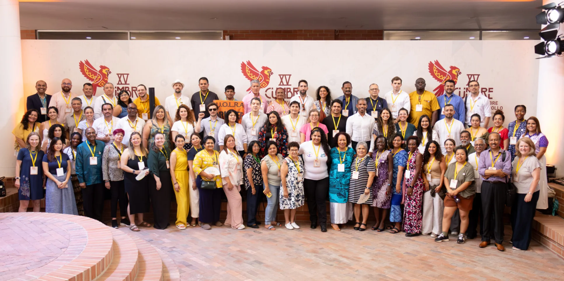 Delegation des Civil Society Mechanism auf dem 15. GFMD Summit in Riohacha, Colombia