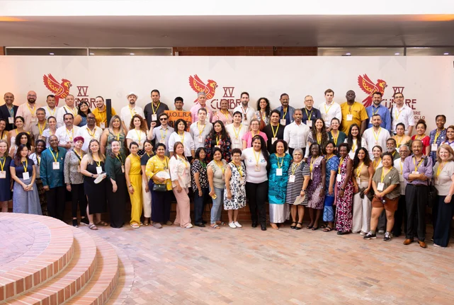 Civil Society Mechanism delegation at the 15th GFMD Summit in Riohacha, Colombia