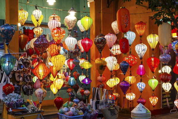 Geschäft mit Laternen, Altstadt, Hoi An, Vietnam