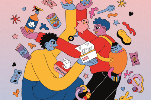 Illustration zu Elterngeld