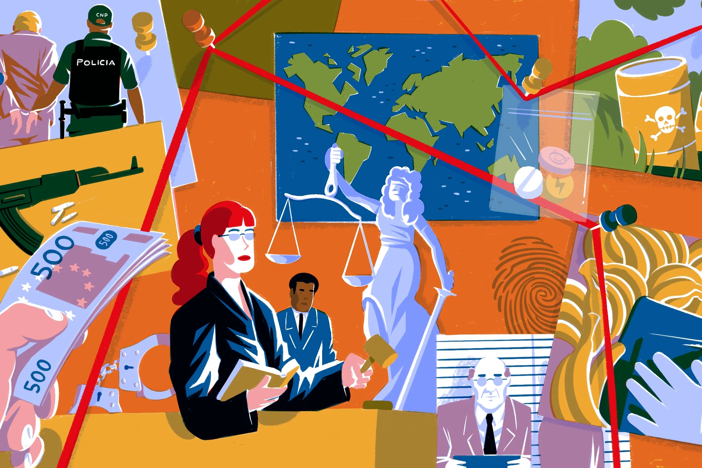 Verschiedenste Facetten von Organisierter Kriminalität und Rechtstaatlichkeit