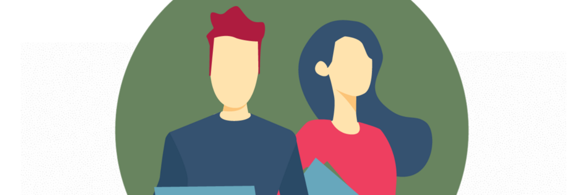 Das Bild zeigt einen jungen Mann und eine junge Frau