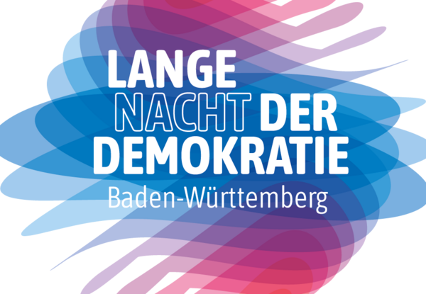 Logo des Aktionstags "lange Nacht der Demokratie"
