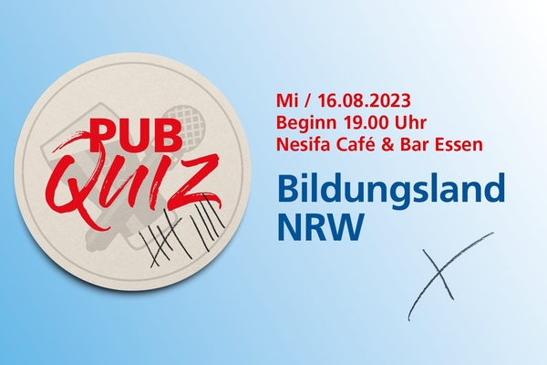 Pub Quiz zum Thema Bildung in NRW 