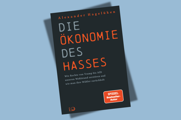 Buchcover "Die Ökonomie des Hasses"