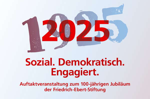 Die Zahl  1925 ist überlegt mit der Zahl 2025