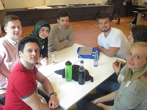 Förderung von Geflüchteten