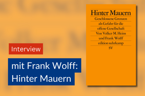 Buchcover Hinter Mauern von Frank Wolff und Volker M. Heins