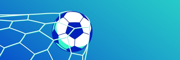 Fußball im Tornetz.