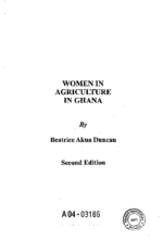 Women in agriculture in Ghana