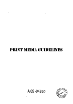 Print media guidelines