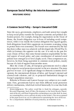 European social policy