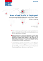 From "good spirit" to employee?