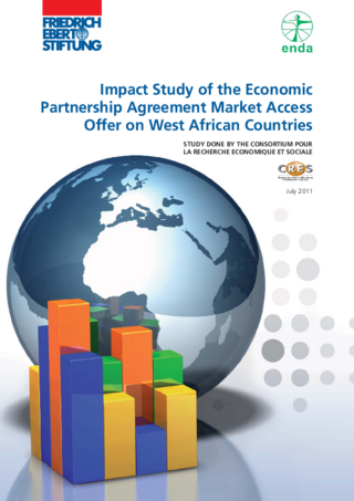 Impact study of the economic partnership agreement market access offer on West African countries