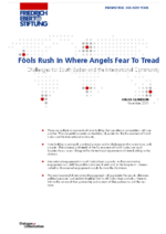 Fools rush in where angels fear to tread