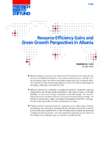 Resource efficiency gains and green growth perspectives in Albania