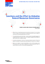 Sanctions and the effort to globalize natural resources governance