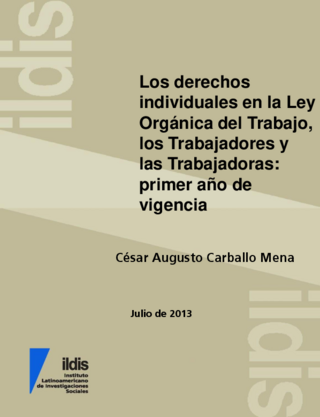 Los derechos individuales en la Ley Orgánica del Trabajo, los Trabajadores y las Trabajadoras