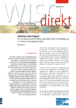 Schlichten statt klagen?