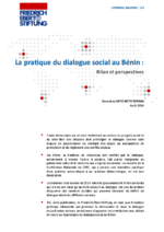 La pratique du dialogue social au Bénin