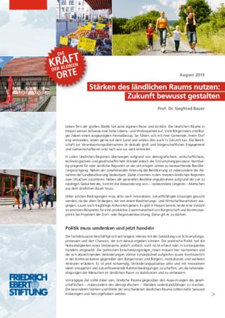 Die Kraft der kleinen Orte