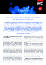 Digital Labs - Ideenturbo der digitalen Transformation oder Statussymbol für Vorstände?