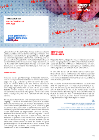 Eine Hochschule für alle