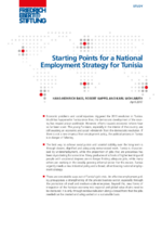 Starting points for a national employment strategy for Tunisia