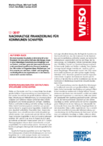 Nachhaltige Finanzierung für Kommunen schaffen