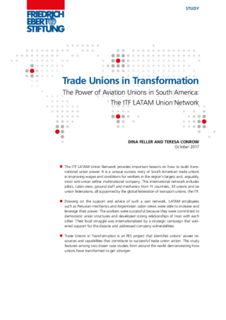 Trade unions in transformation