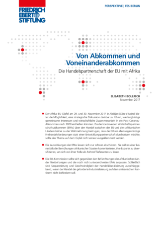 Von Abkommen und Voneinanderabkommen