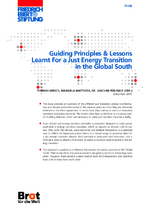 Guiding principles & lessons learnt for a just energy transition in the Global South