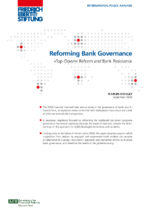 Reforming bank governance