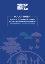Political economy of climate change interventions in Kenya