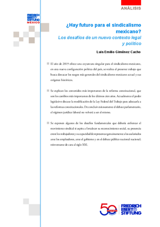 Hay futuro para el sindicalismo mexicano?