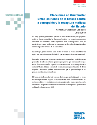 Elecciones en Guatemala