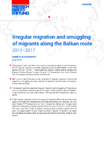 Irregular migration and smuggling of migrants along the Balkan route