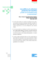 Las políticas y la estructura productiva de Costa Rica