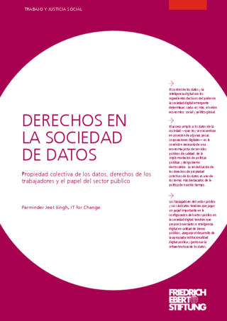 Derechos en la sociedad de datos