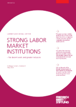 Strong labor market institutions