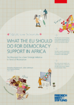 What the EU should do for democracy support in Africa