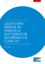 Qué es más mortal en Venezuela: sus fuerzas de seguridad o el Covid-19?