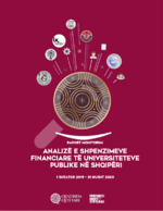 Analizë e shpenzimeve financiare të universiteteve publike në shqipëri