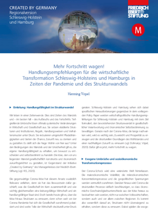 Mehr Fortschritt wagen!